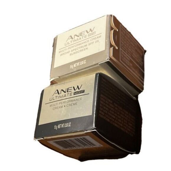Avon Anew Ultimate Day & Night Cream .5oz each Trial/Travel Size $30 Value - Picture 5 of 5